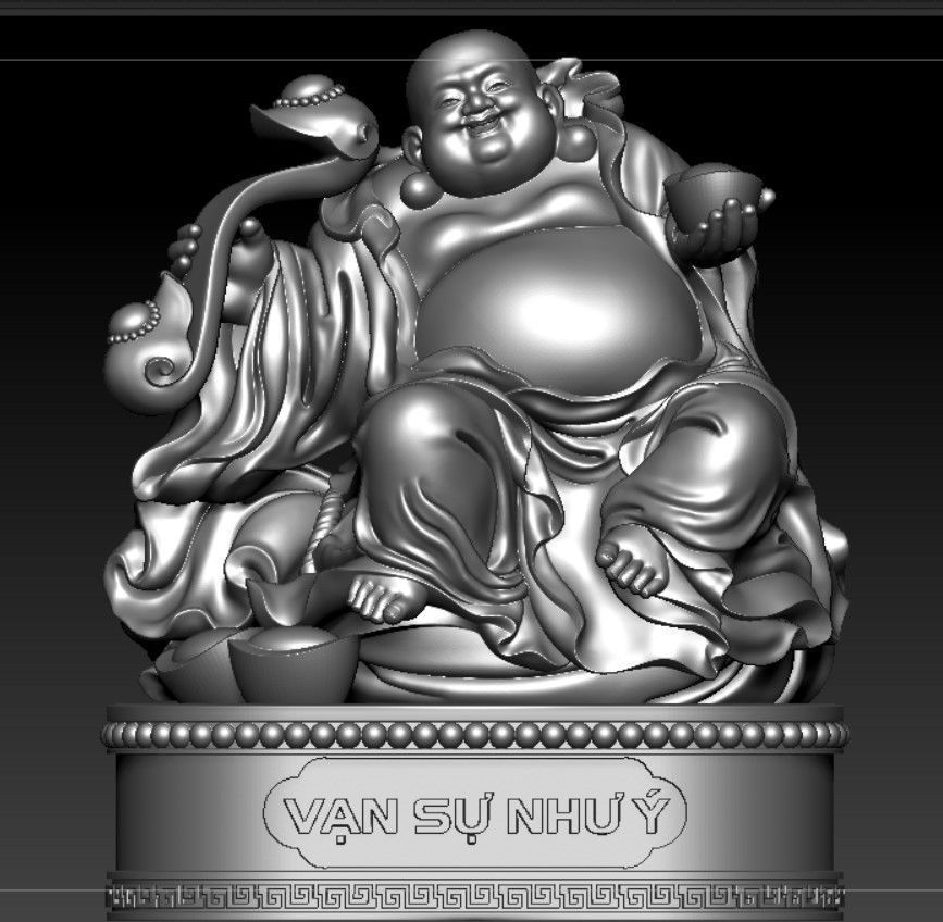 Collection of 50 Maitreya Buddha models 3D print model_43