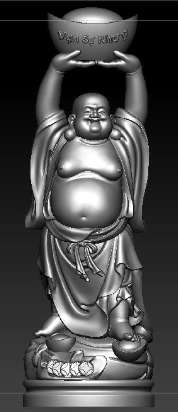 Collection of 50 Maitreya Buddha models 3D print model_123