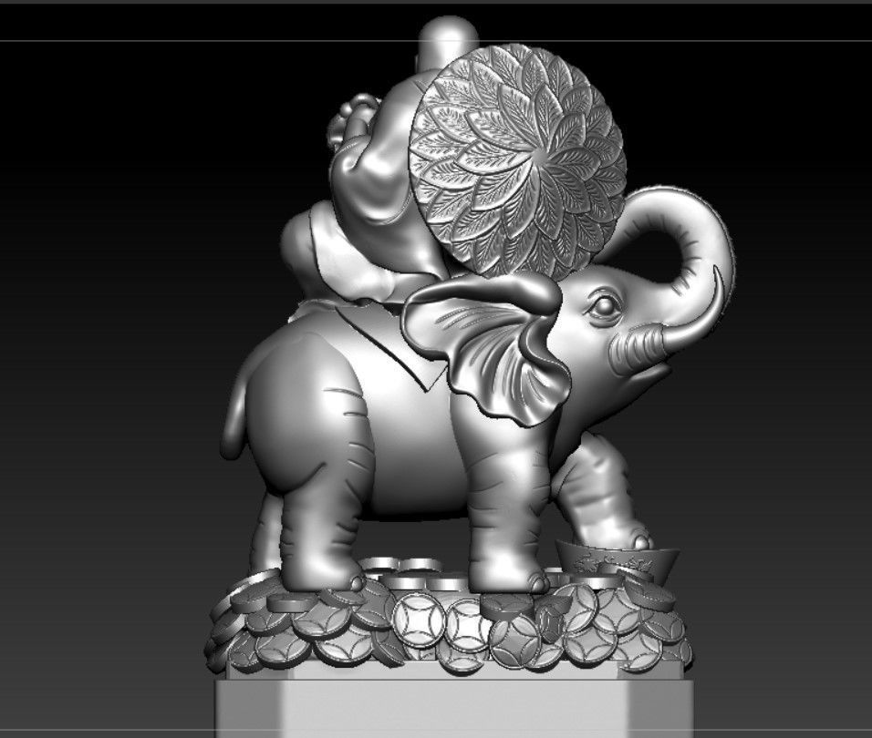 Collection of 50 Maitreya Buddha models 3D print model_117