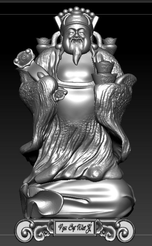 Collection of 50 Maitreya Buddha models 3D print model_1