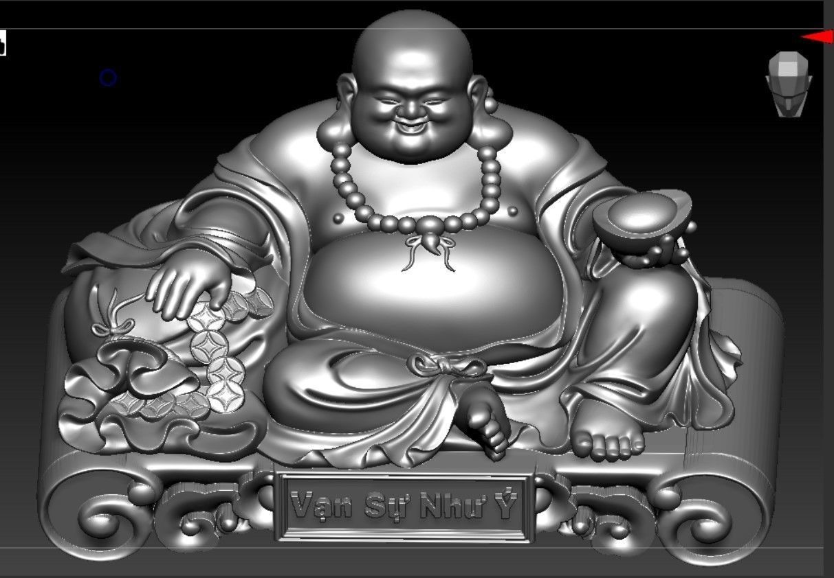 Collection of 50 Maitreya Buddha models 3D print model_29