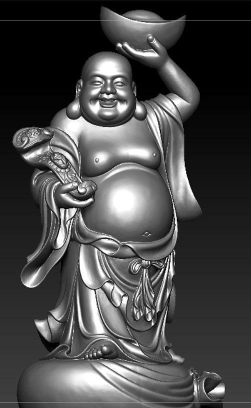 Collection of 50 Maitreya Buddha models 3D print model_19