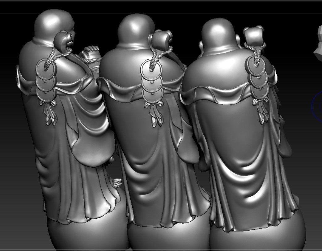 Collection of 50 Maitreya Buddha models 3D print model_71