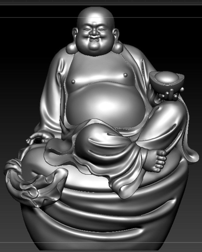Collection of 50 Maitreya Buddha models 3D print model_121