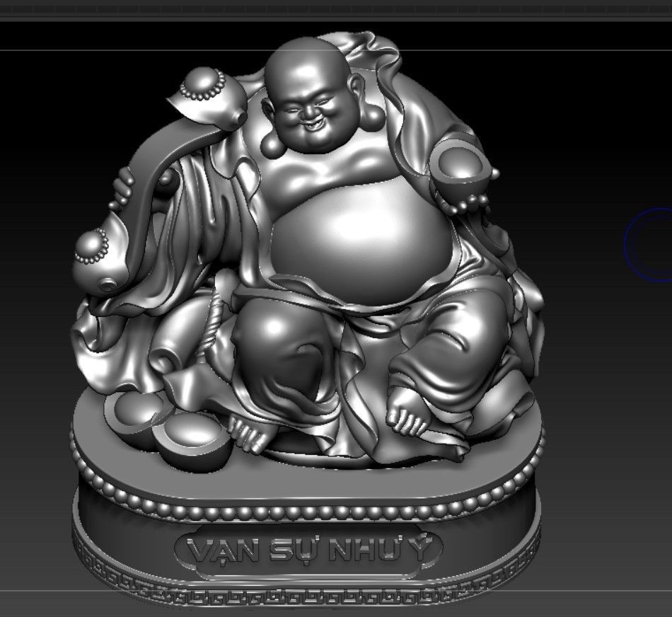 Collection of 50 Maitreya Buddha models 3D print model_44