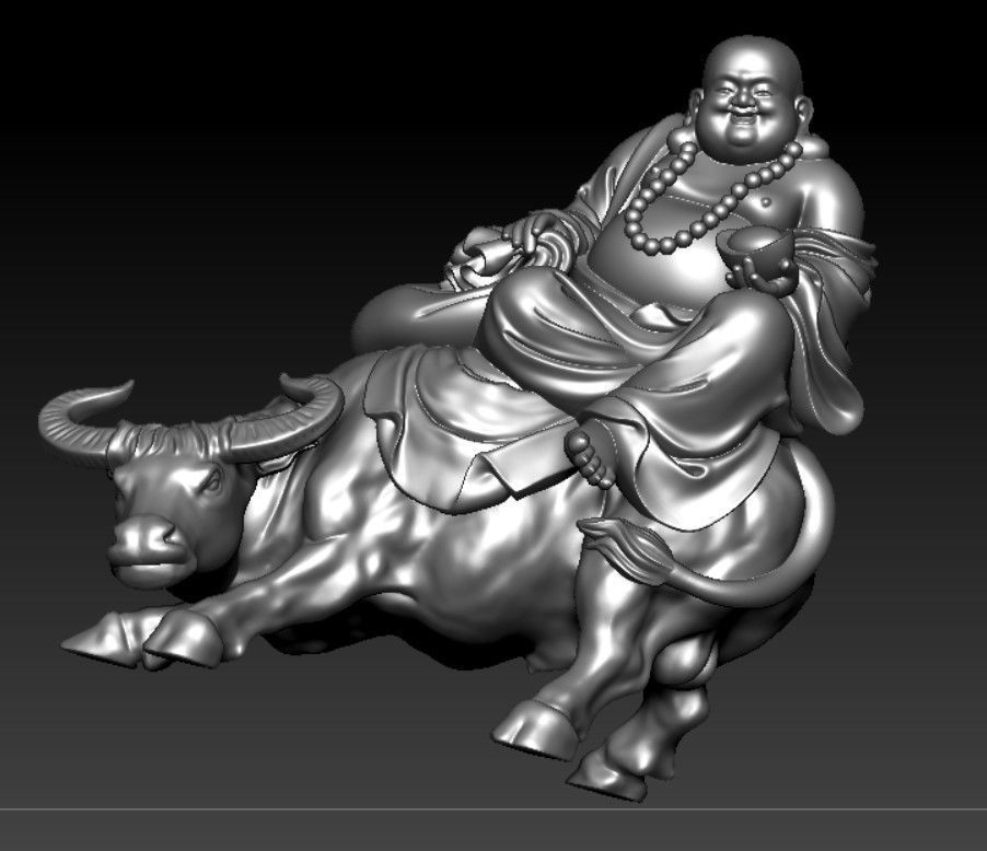 Collection of 50 Maitreya Buddha models 3D print model_39