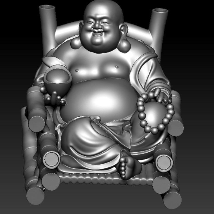 Collection of 50 Maitreya Buddha models 3D print model_113
