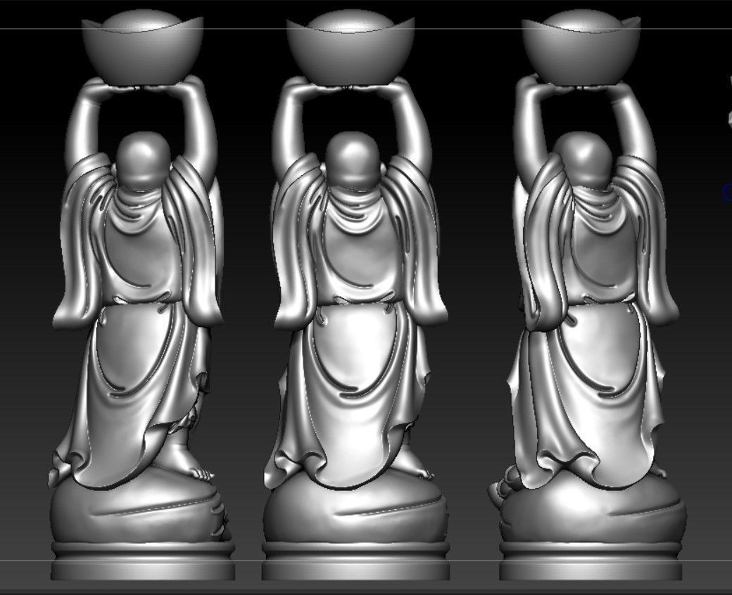 Collection of 50 Maitreya Buddha models 3D print model_125