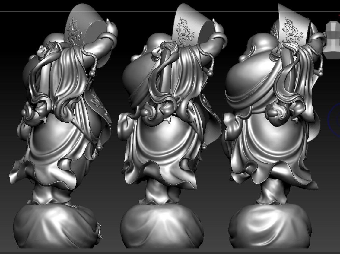 Collection of 50 Maitreya Buddha models 3D print model_74