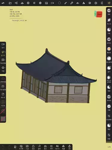 Hanok traditional chinese house