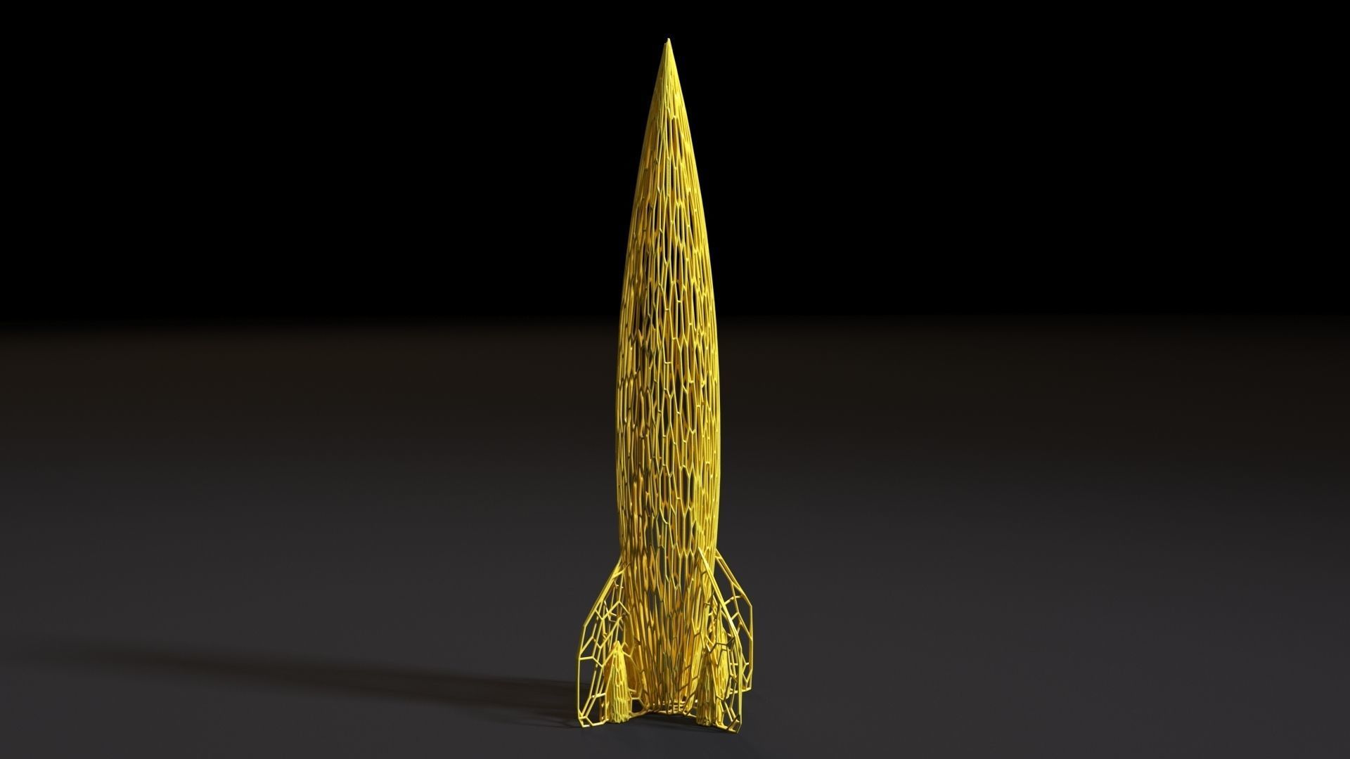 Rocket 3D print model_5