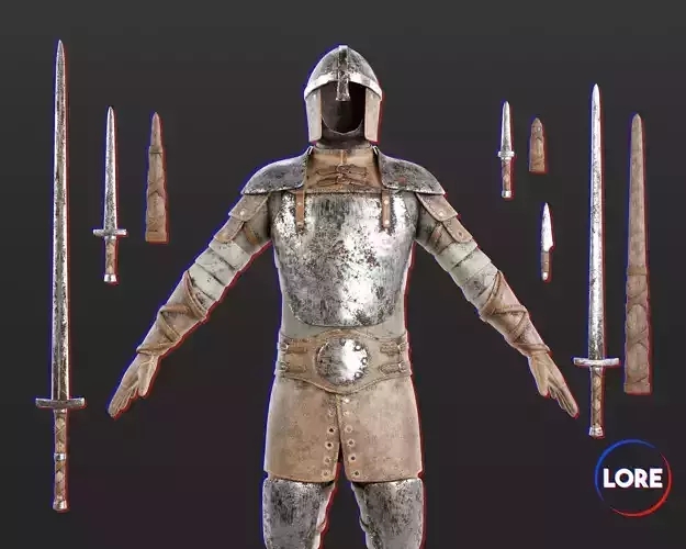 Medieval Collection Crude Swordsman 