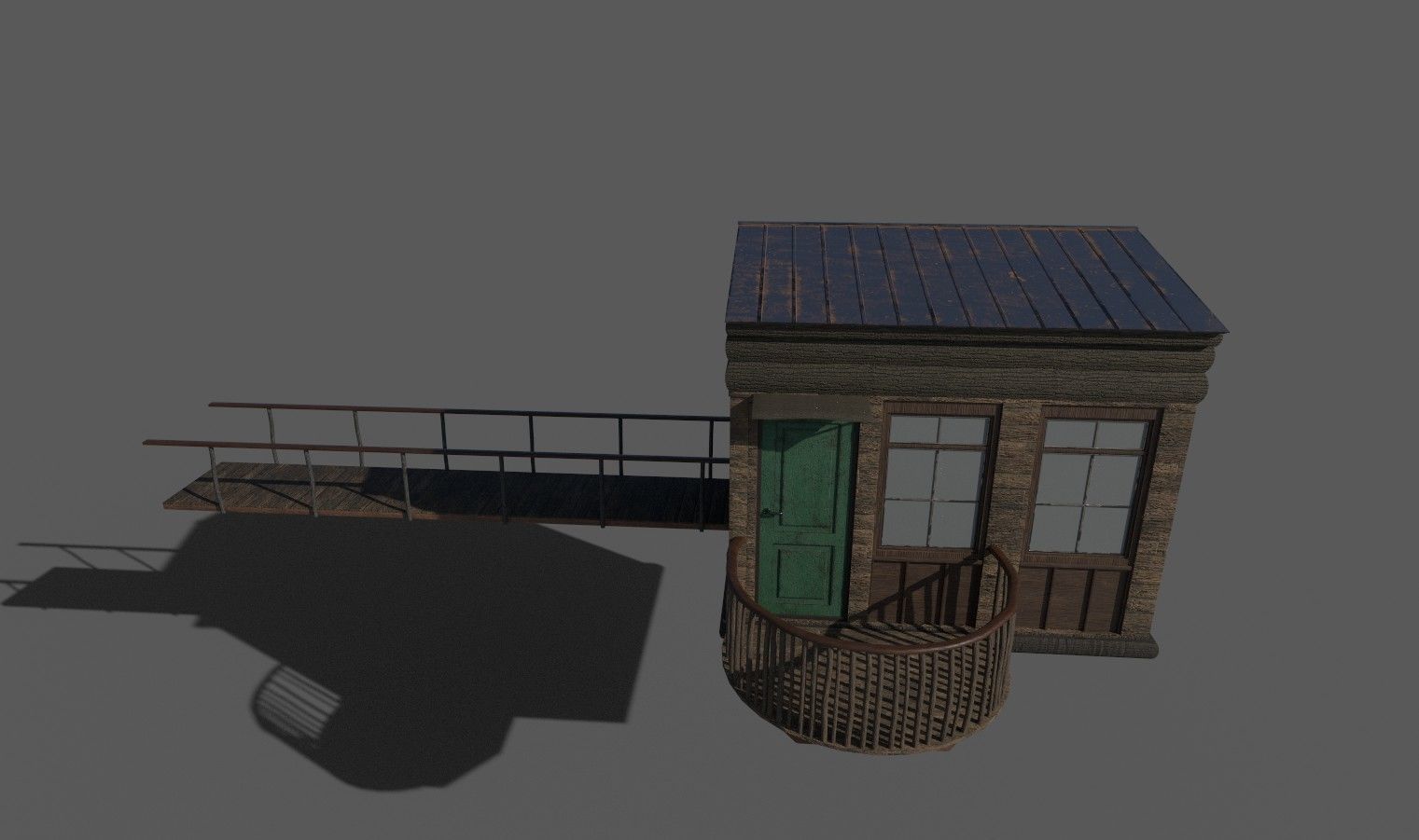 3D Tree House Texture_3