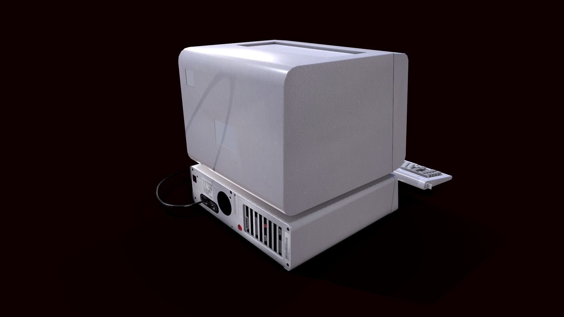 Traditional PC 3D model_5