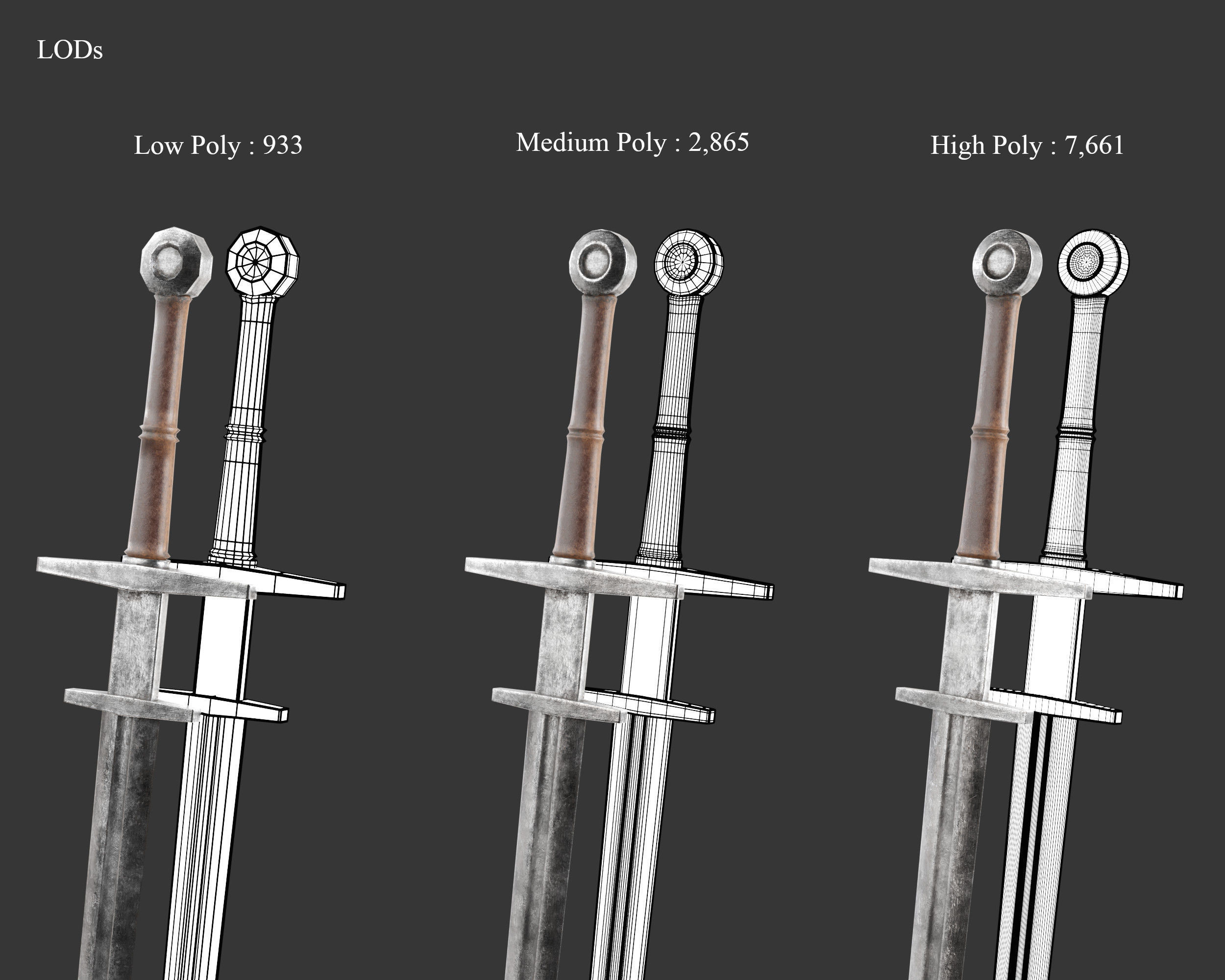 Medieval Collection Knightly Swordsman _17