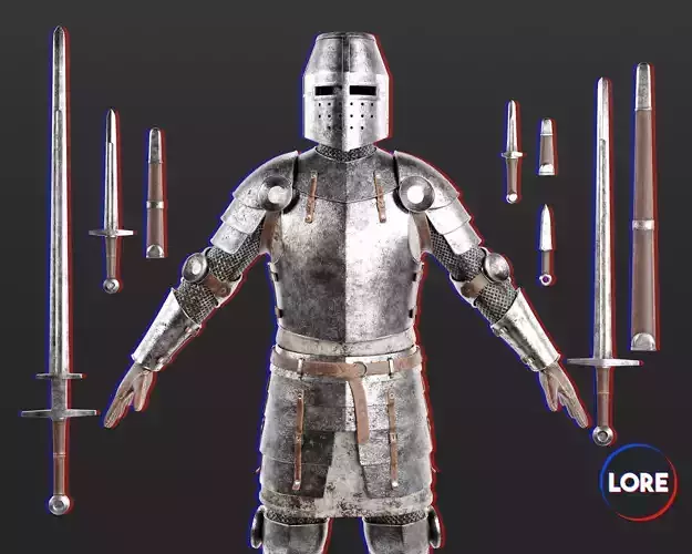 Medieval Collection Knightly Swordsman 