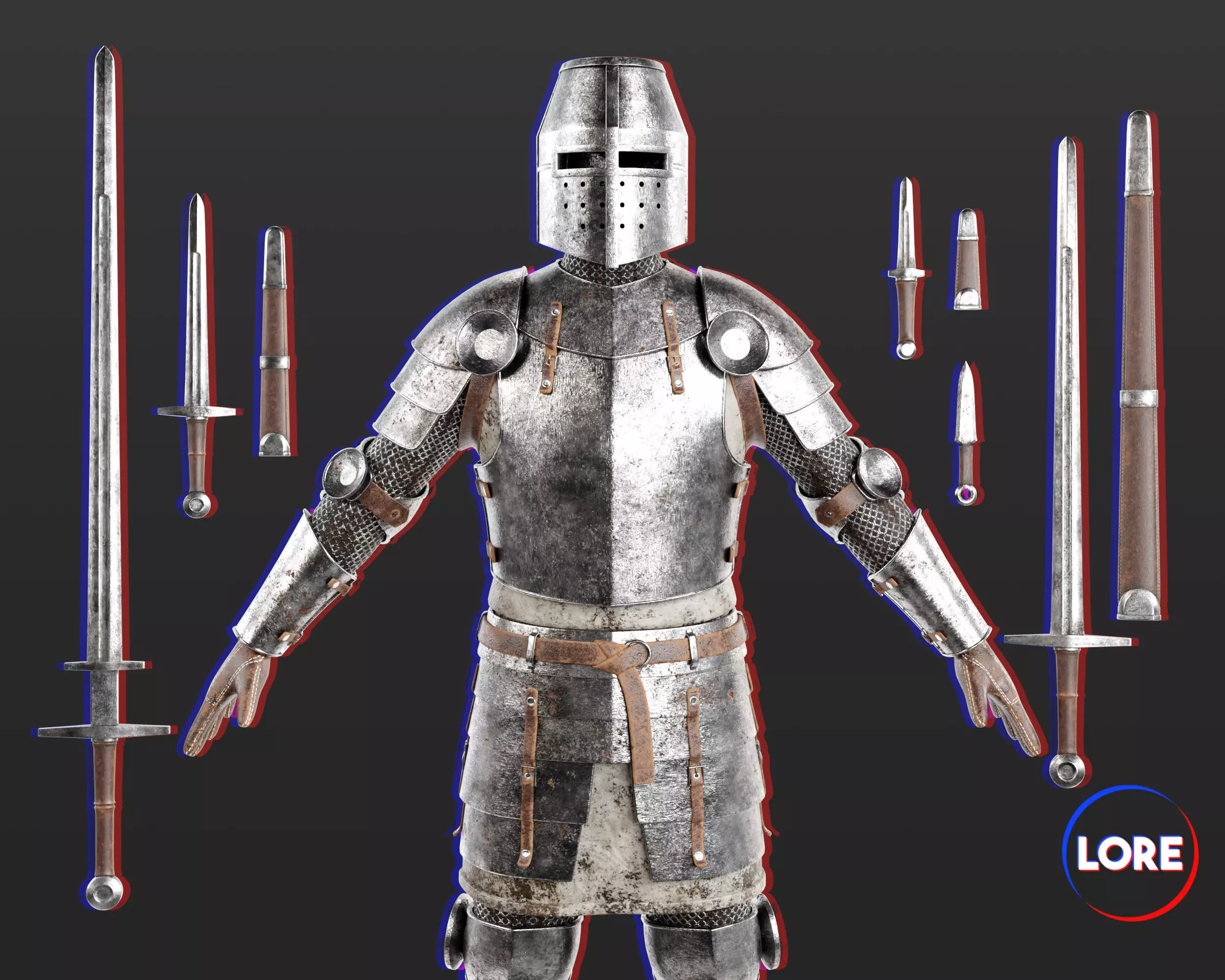Medieval Collection Knightly Swordsman _0
