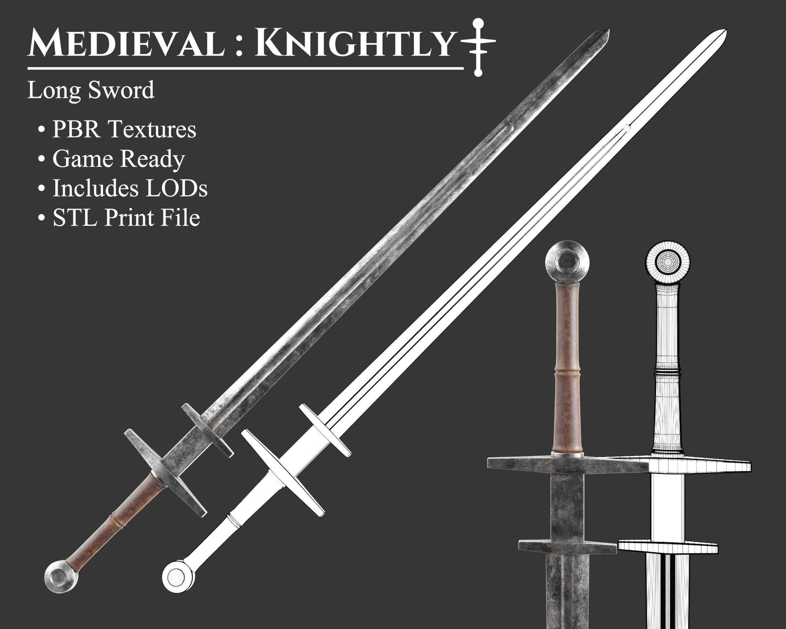 Medieval Collection Knightly Swordsman _16