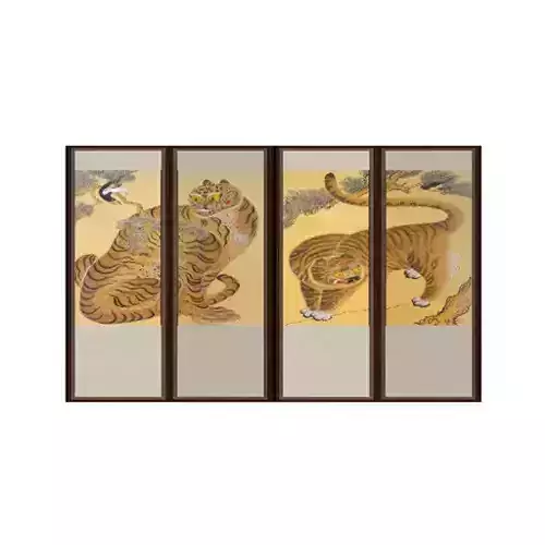 Korean Traditonal Folding Screen