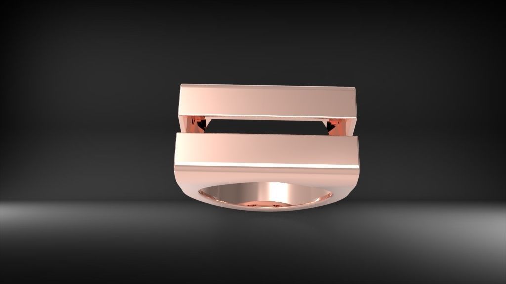 Woman Ring special Model 3D Model 3D print model_6