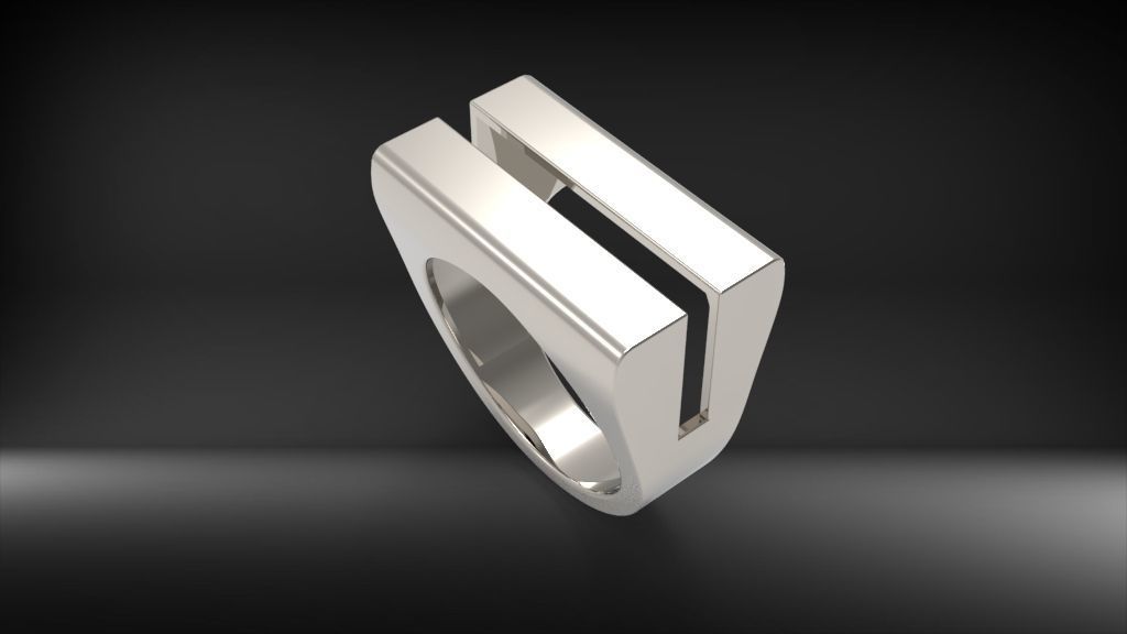 Woman Ring special Model 3D Model 3D print model_1
