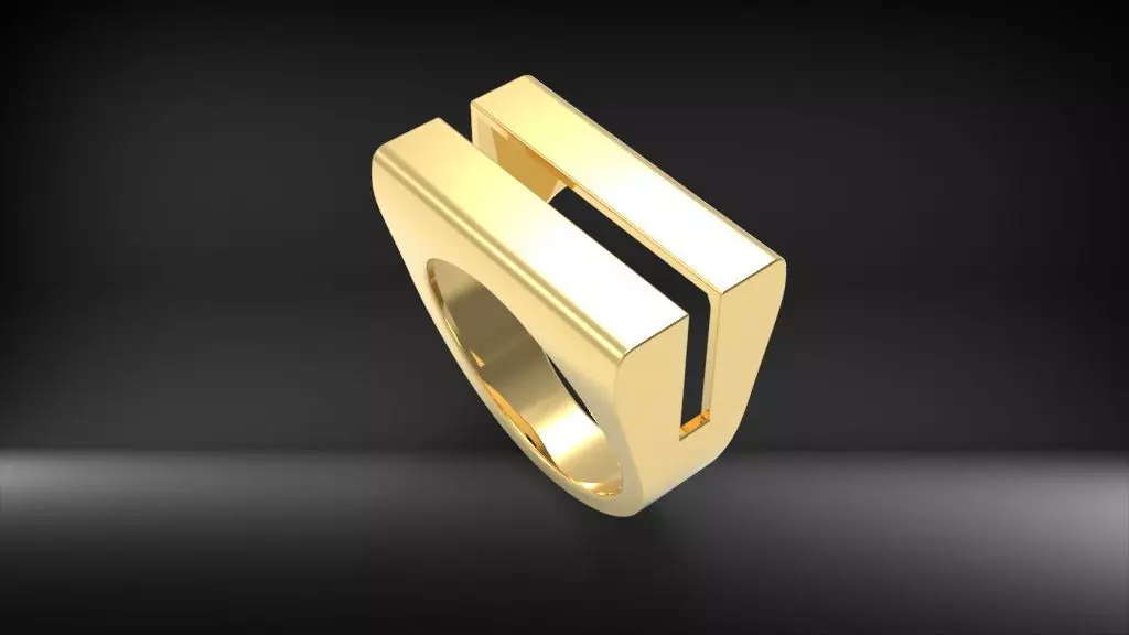 Woman Ring special Model 3D Model 3D print model_0