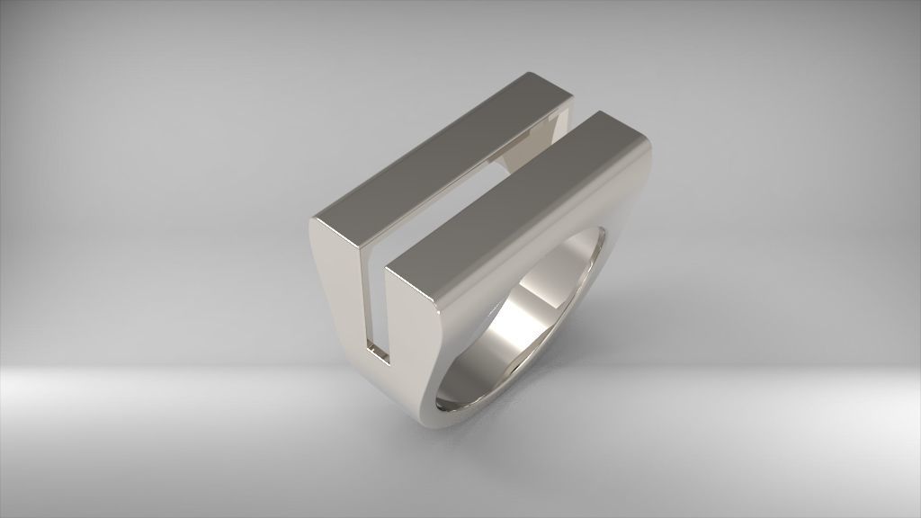 Woman Ring special Model 3D Model 3D print model_12