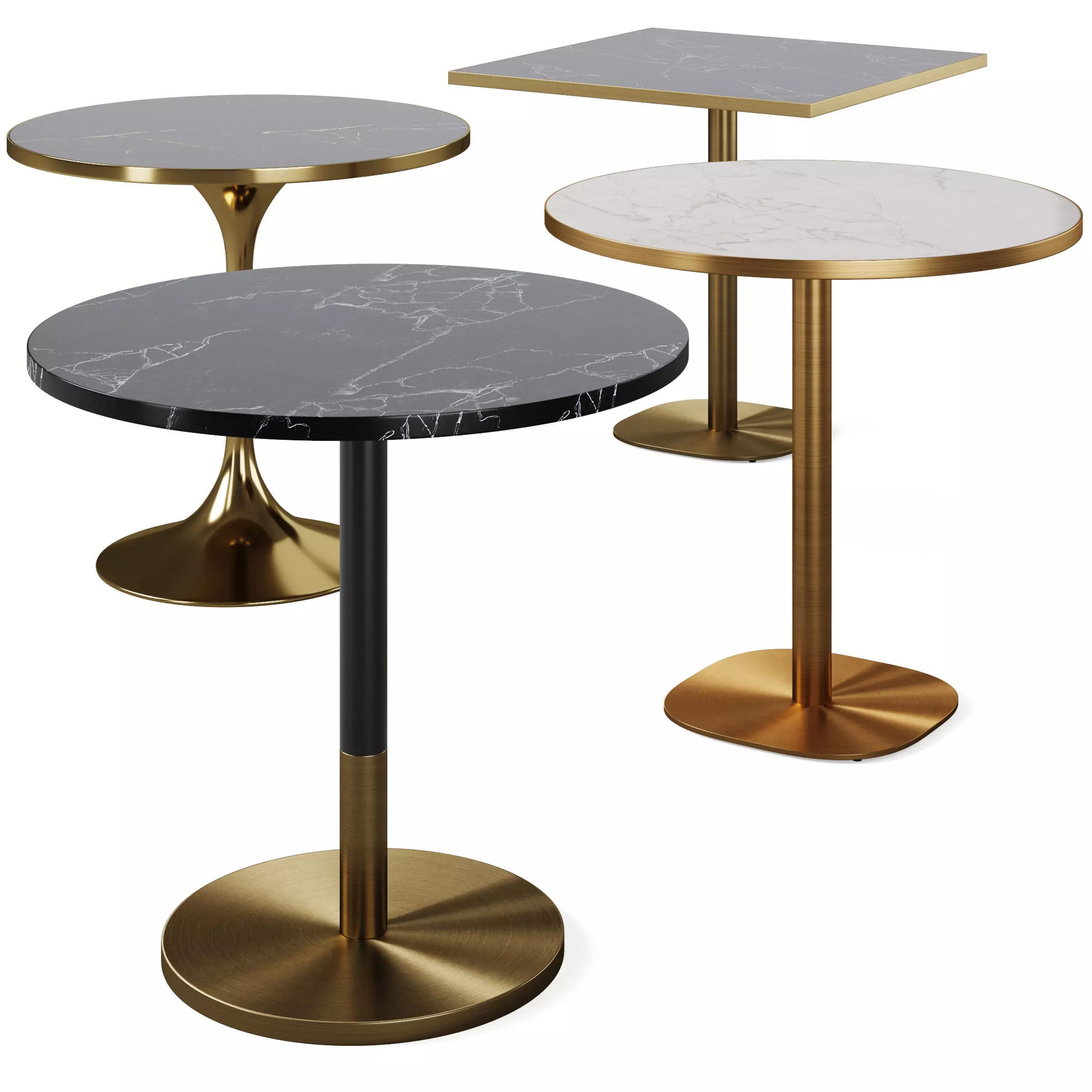 Dining table Trir by Cosmo 3D model_0