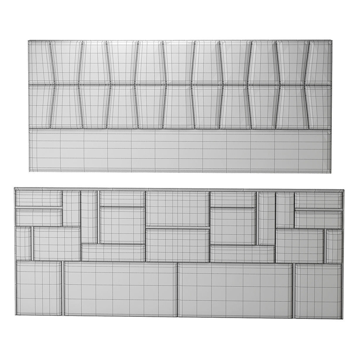 Headboard 12 3D model 3D model_3