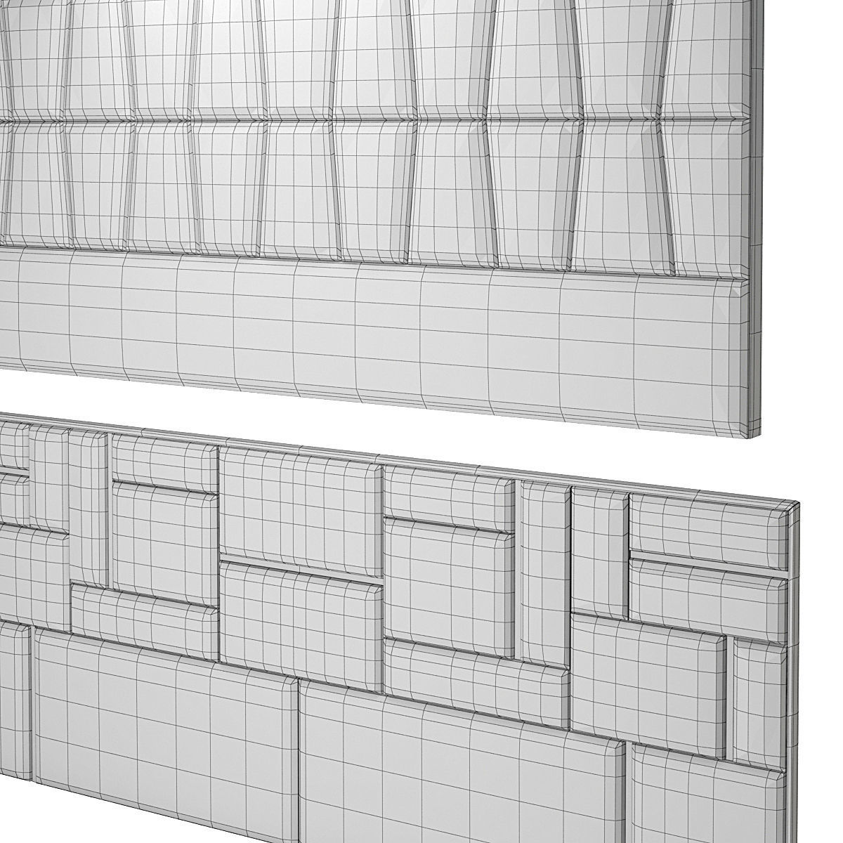 Headboard 12 3D model 3D model_4