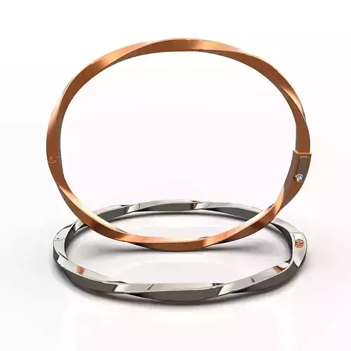 Spiral Bracelet 3D print model