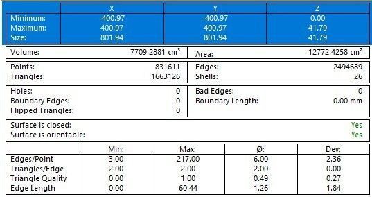 Round rosette 049 3D model_8