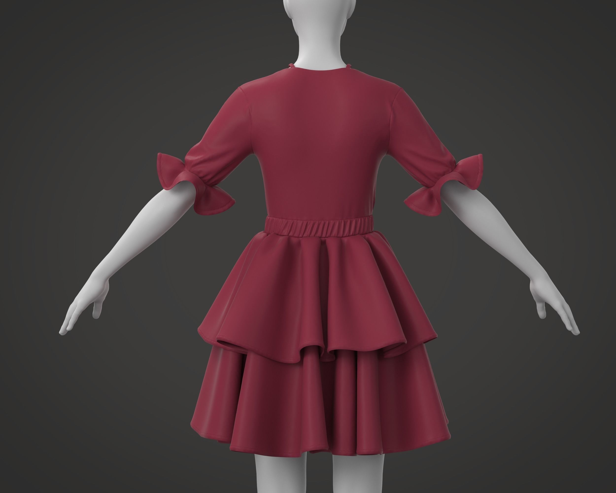 5 Womens Outfit 3D model_5