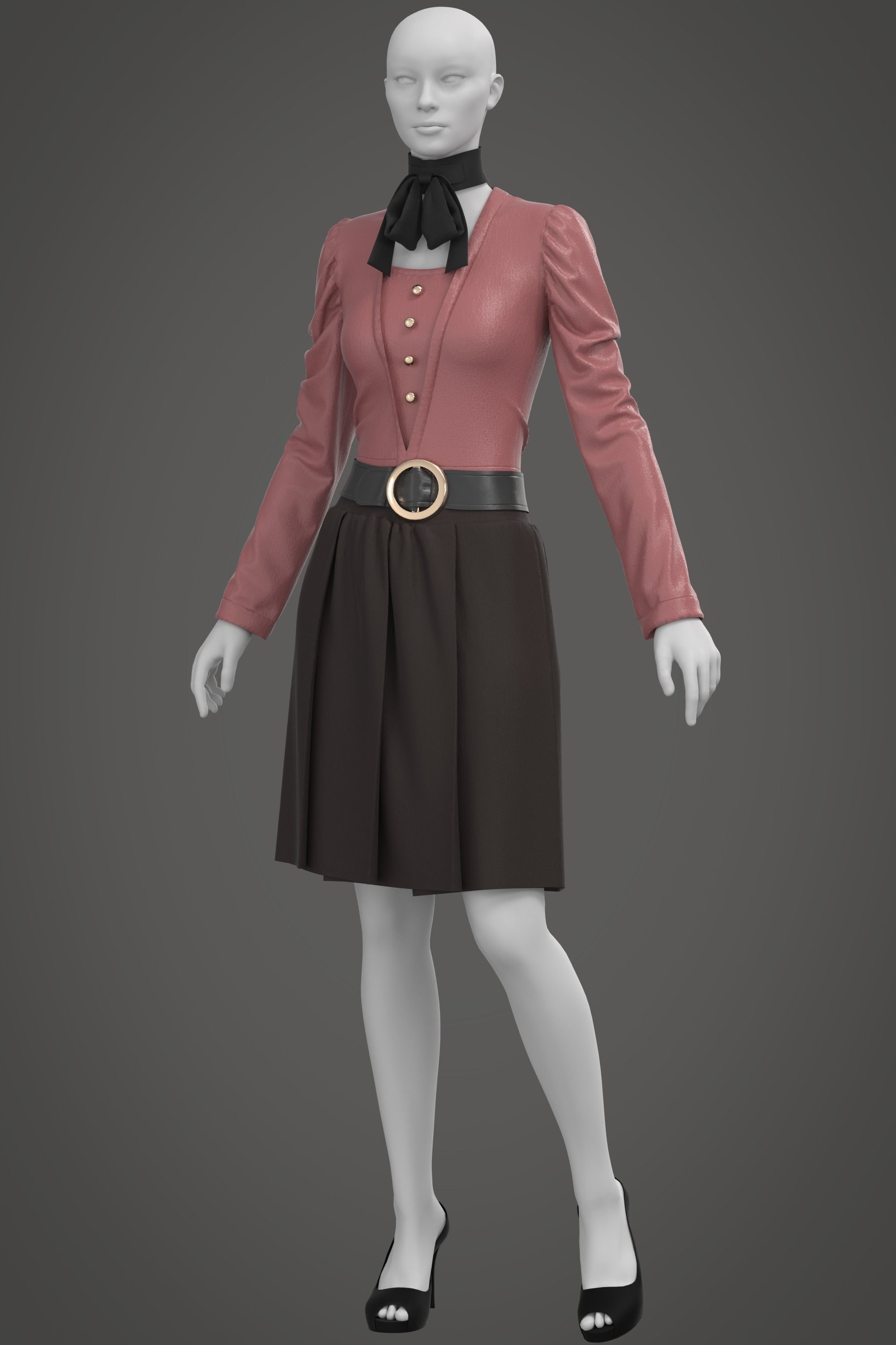 5 Womens Outfit 3D model_15