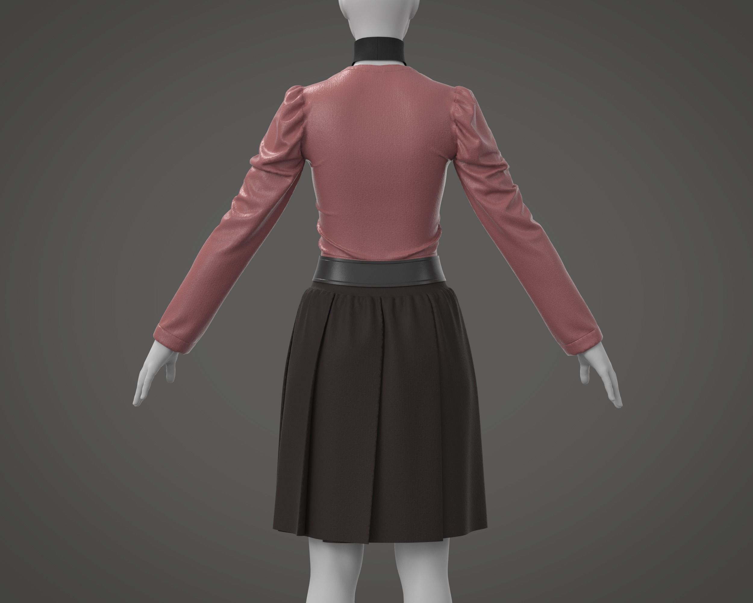 5 Womens Outfit 3D model_14