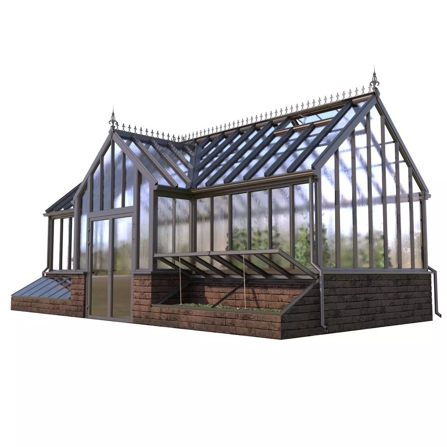 English greenhouse TOTLAND 4 3D model