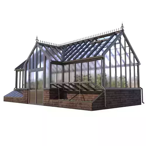  English greenhouse TOTLAND 4 3D model