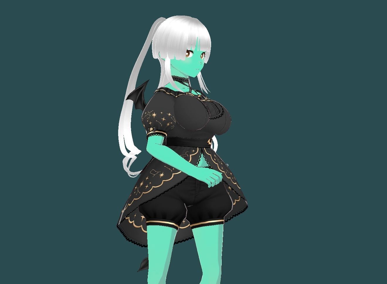 Aria VRChat 3D model Low-poly 3D model_2