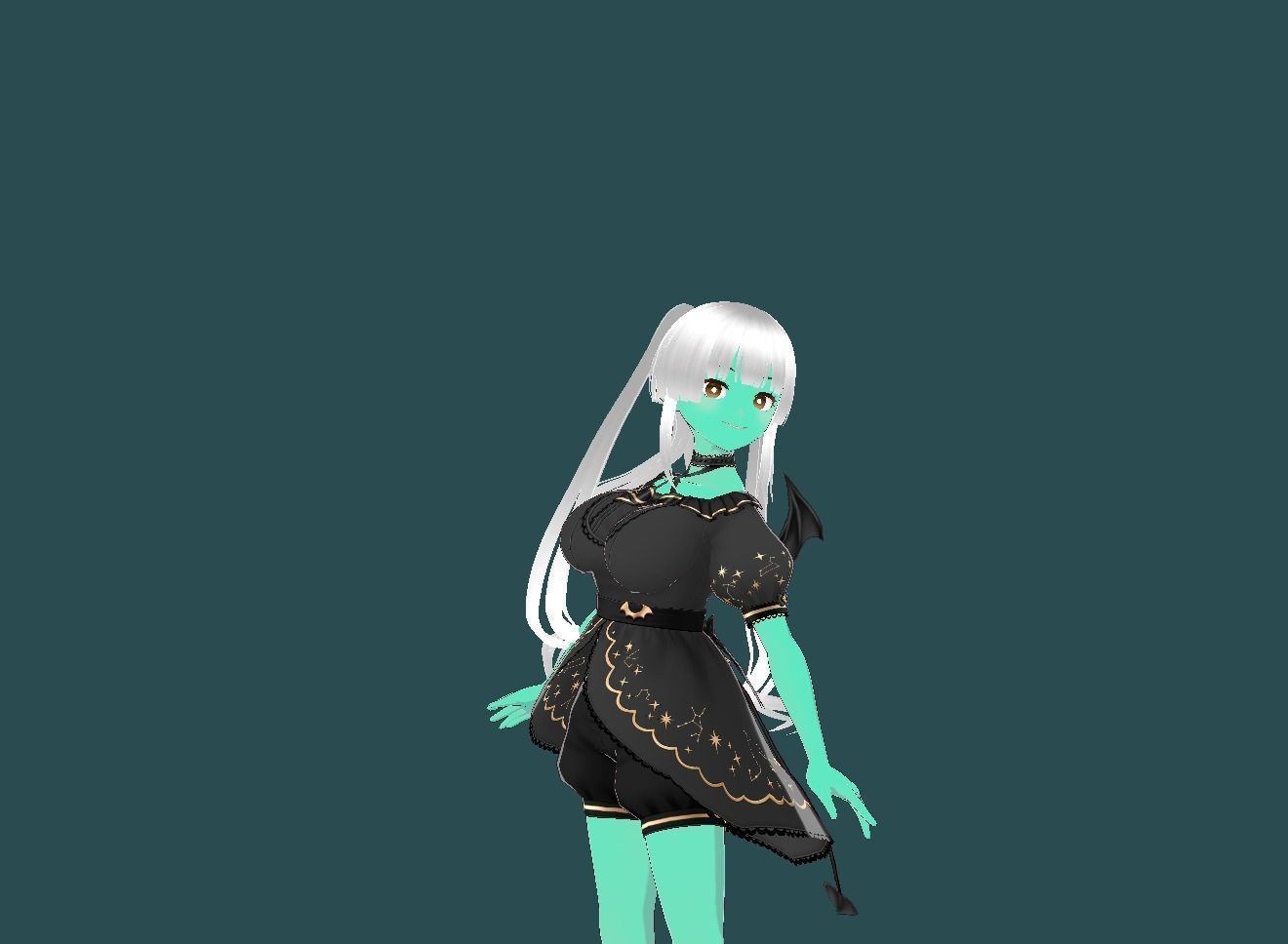 Aria VRChat 3D model Low-poly 3D model_12