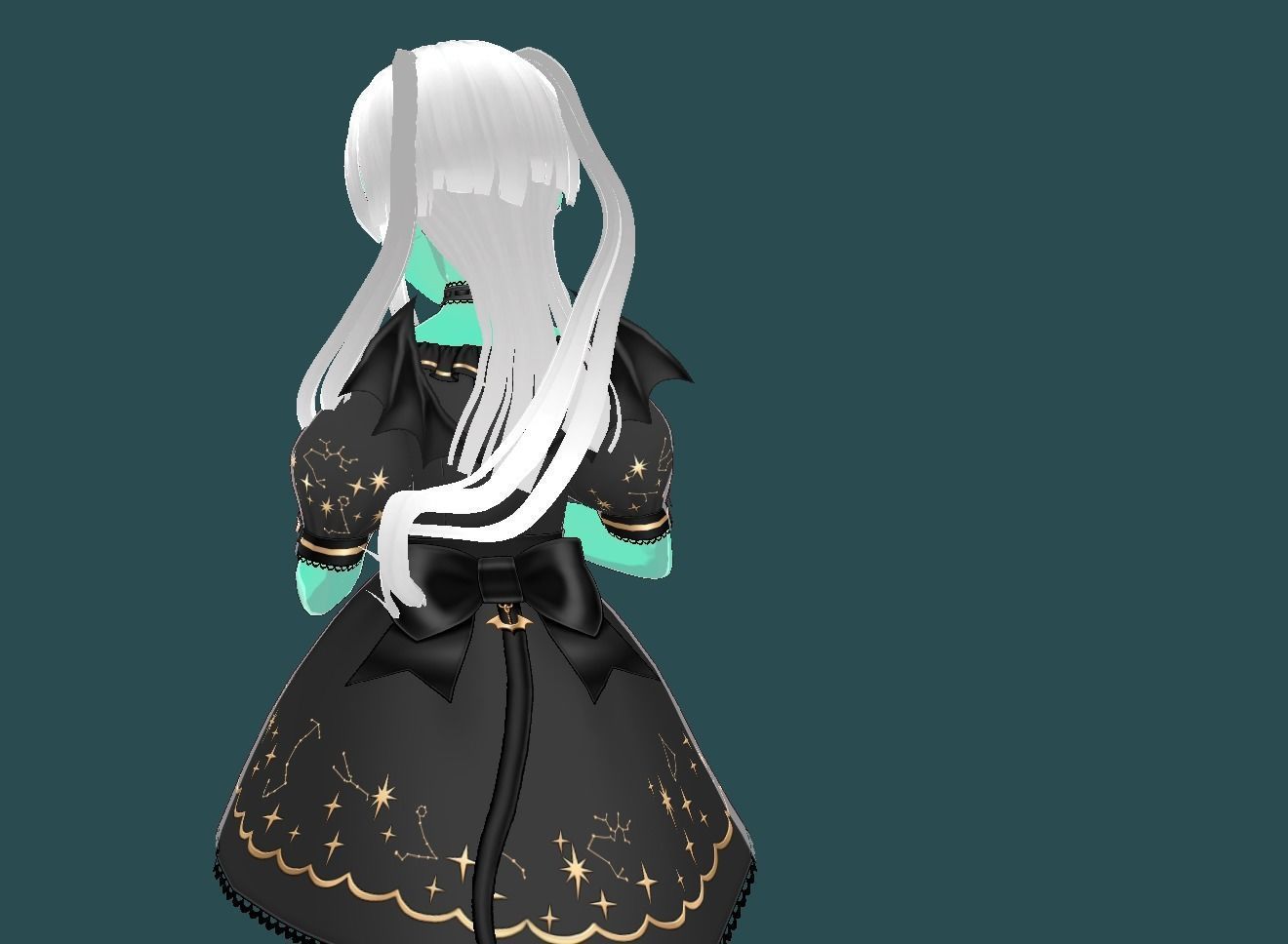 Aria VRChat 3D model Low-poly 3D model_22