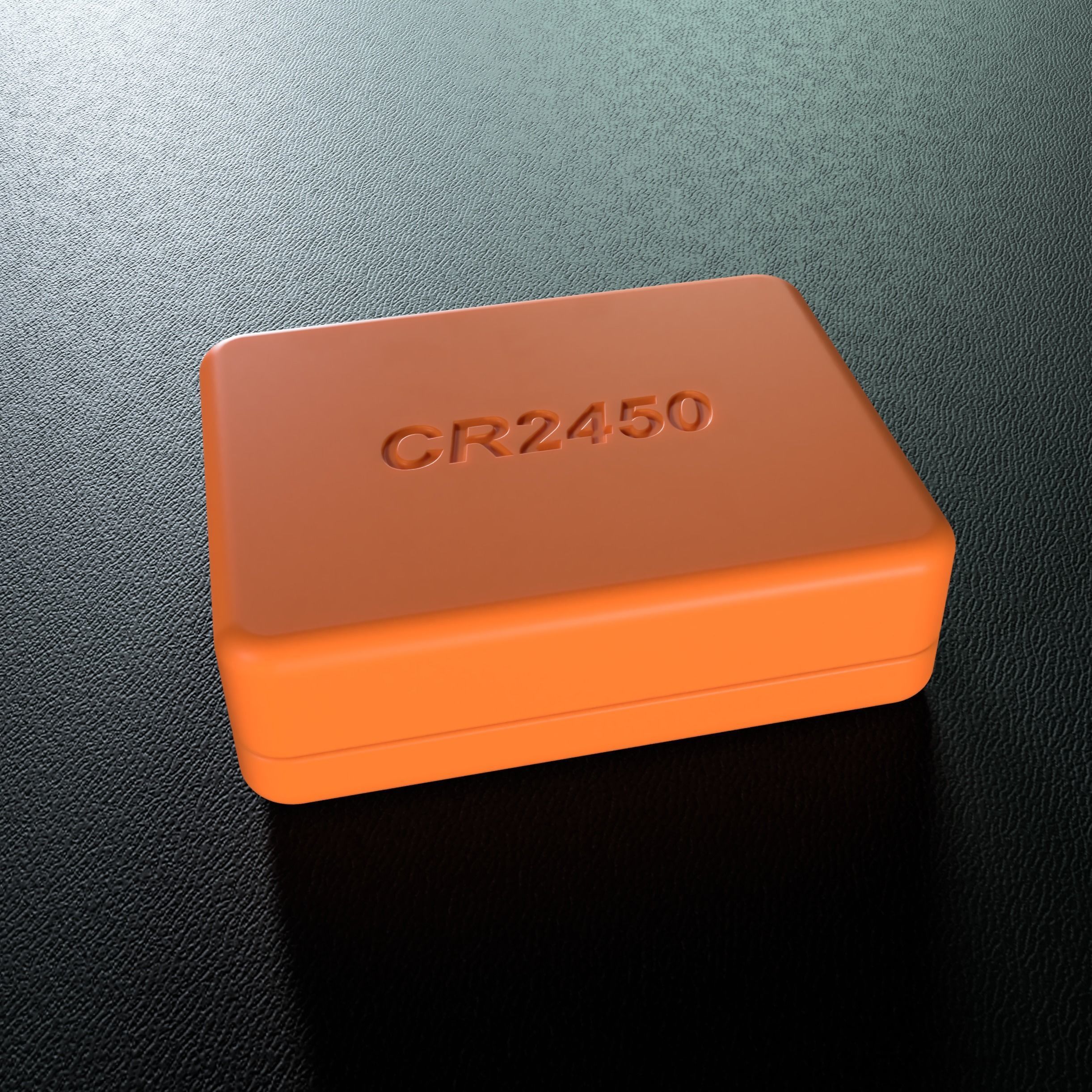 CR2450 Battery Holder - 30 3D print model_2