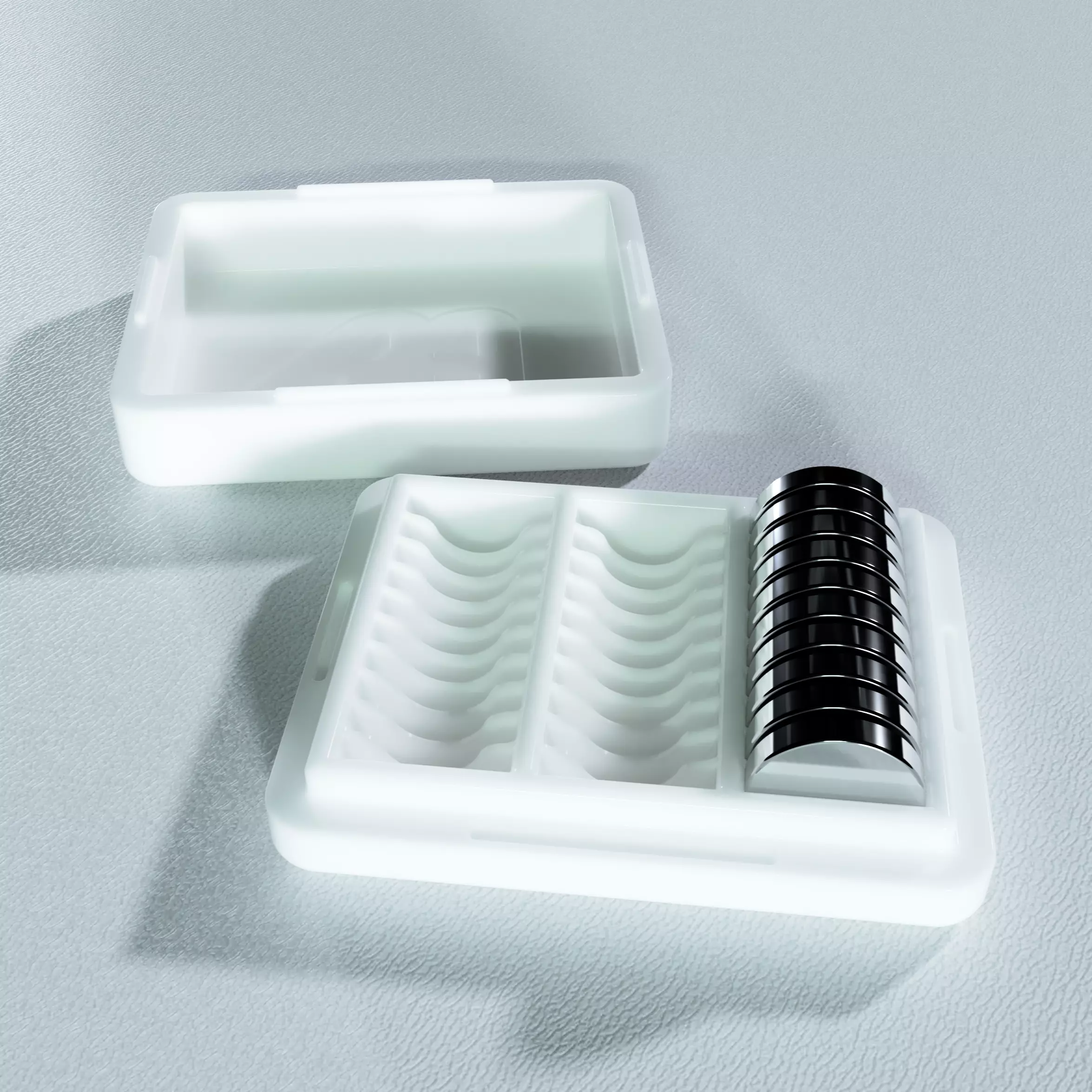 CR2450 Battery Holder - 30 3D print model_0