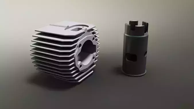 Engine Jawa 50 23 pioneer