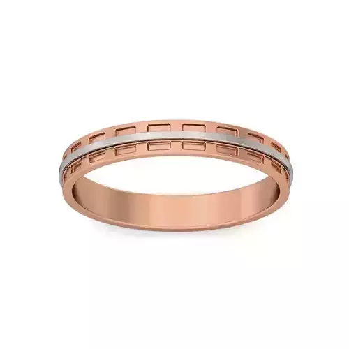 Diamond Band Ring 3dm stl render detail