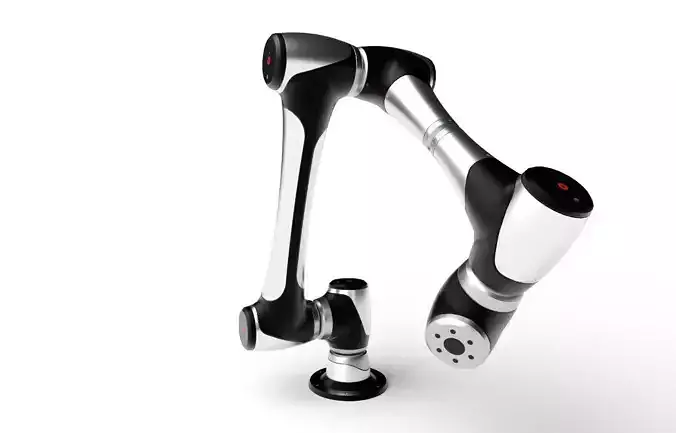 Robotic Arm  M01 Low-poly 3D model