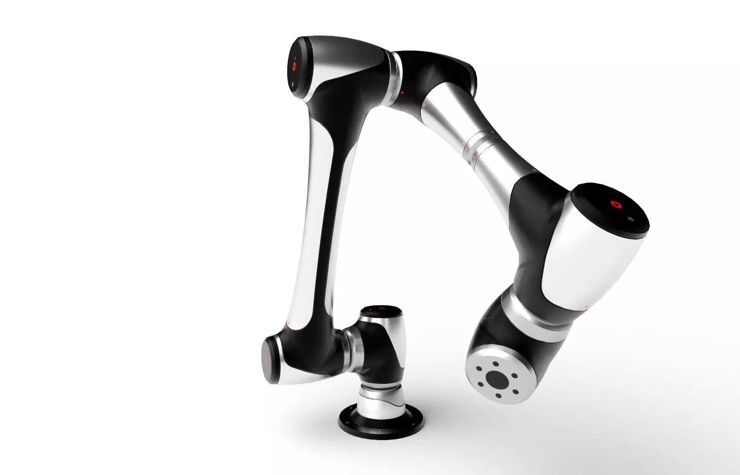 Robotic Arm  M01 Low-poly 3D model_0