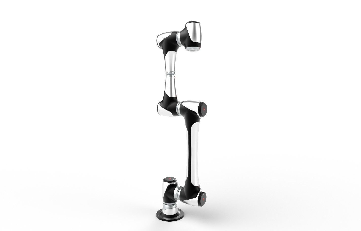Robotic Arm  M01 Low-poly 3D model_7