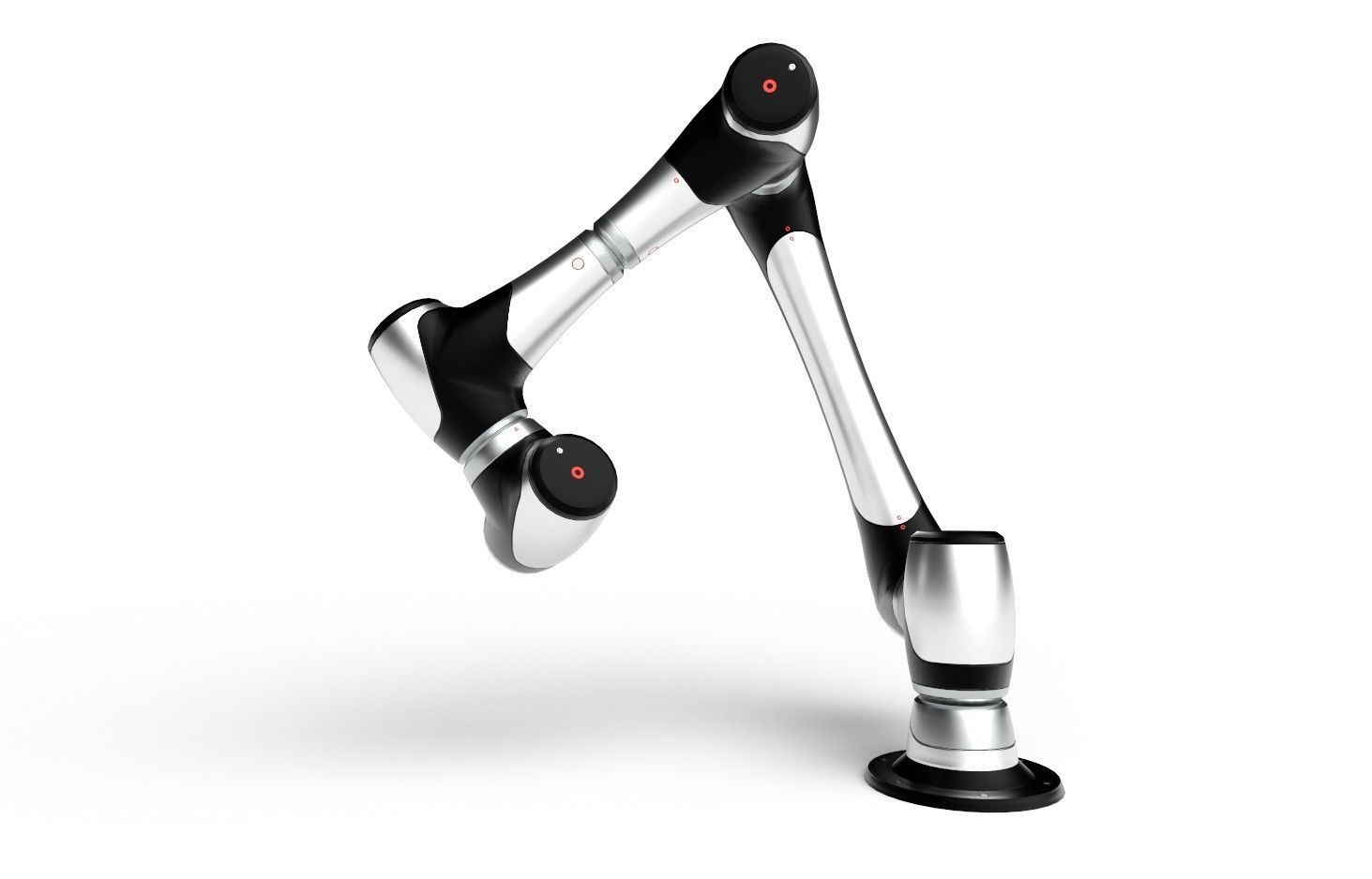 Robotic Arm  M01 Low-poly 3D model_4