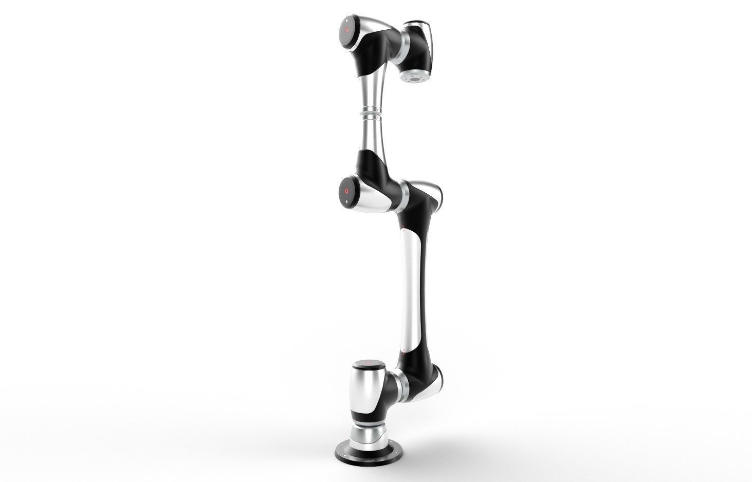 Robotic Arm  M01 Low-poly 3D model_9