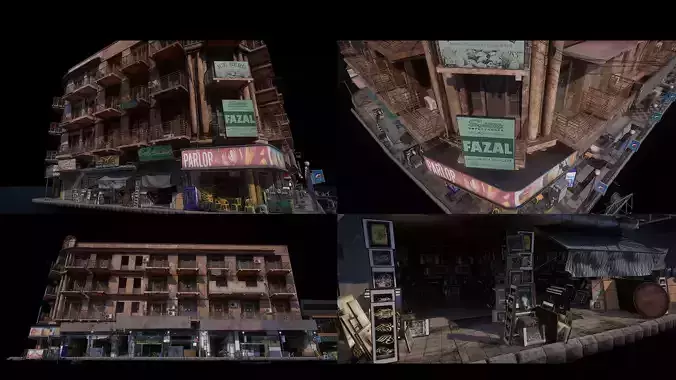 BURNSROAD CAFE  3D model